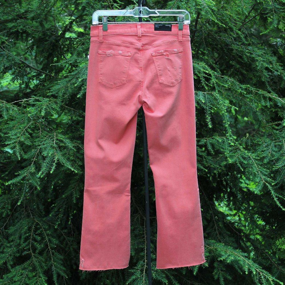 J Brand Sz-27 Selena Distressed Bootcut Crop Jeans  NWT - Picture 3 of 7
